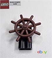 Lego Part 52395 (4790) Ship Wheel for 🏴‍☠️ Pirate Ship -Galleon & Bracket -6F