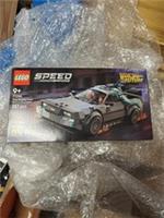 LEGO Speed Champions Time Machine from Back to the Future (77256)New Sealed