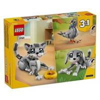 LEGO Creator Cat Figurine (31163) Pigeon Puppy 3-in-1 Building Toy Figure Set