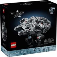 LEGO Millennium Falcon (75375) Star Wars Starship Model Building Toy Figurine