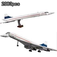 Build Blocks icons - Concorde | 2083pcs (10318) High Quality ABS Plastic Kit