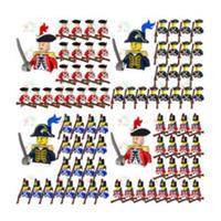 Custom Lego Redcoat Bluecoat Soldier Army Bundle British Infantry Minifigures