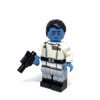Custom LEGO Grand Admiral Thrawn Star Wars Minifigure Ahsoka Rebels Blaster