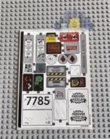 Lego Super Heroes DC STICKER SHEET 2 ONLY for Lego set 76300 Arkham Asylum