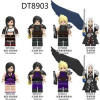 Custom Lego Final Fantasy VII Cloud Sephiroth Tifa Zack Minifigure Bundle 8PCS