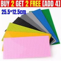 Building Block Baseplate 16x32 Studs Compatible with LEGO Boards Plate