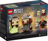 Lego Brick Headz. LOTR Aragorn & Arwen 40632 BNIB (Retired)