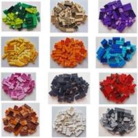 LEGO Bricks Bundle 50 Pack Different Colour+Brick Variations 1x1 2x2 2x3 2x4 Etc