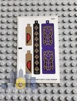 Lego Ninjago STICKER SHEET ONLY for Lego set 70746 Condrai Copter Attack