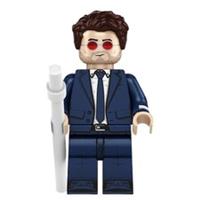 Custom LEGO Matt Murdock Minifigure Daredevil Lawyer Marvel TV Figure