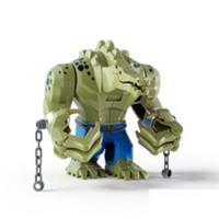 Custom LEGO Killer Croc BigFig Batman DC Villain Crocodile Monster Figure