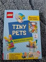 LEGO Books. Tiny Pets: With 3 exclusive LEGO models. New Sealed