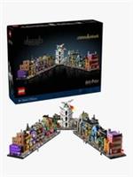 NEW LEGO Harry Potter Diagon Alley Wizarding Shops Adult Building Set 76444