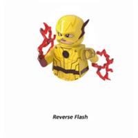 Custom LEGO Reverse Flash Minifigure DC Superhero Zoom Yellow Speedster