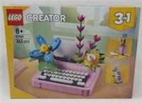 LEGO Creator 3in1 31169 Typewriter with Flowers - New Sealed
