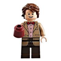 Custom LEGO 11th Doctor Minifigure Doctor Who Matt Smith With Fez Accessory
