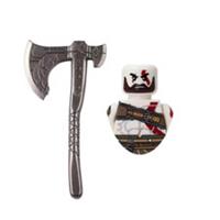 Custom LEGO Kratos Axe Minifigure God of War Ragnarok Gaming Figure Leviathan