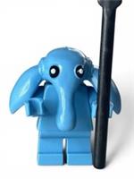 Custom LEGO Max Rebo Minifigure Star Wars Jabbas Palace Blue Alien Figure