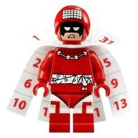 Custom LEGO Calendar Man Minifigure DC Batman Villain With Cape