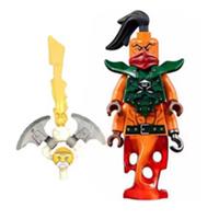 Custom LEGO Nadakhan Ninjago Minifigure Pirate Djinn With Sword