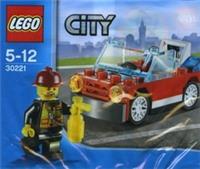 Lego City Fire Car 30221 Polybag BNIP (Retired)
