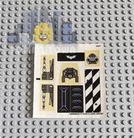 Lego Super Heroes DC STICKER SHEET ONLY for 76001 The Bat vs Bane: Tumbler Chase