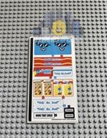 Lego City STICKER SHEET ONLY for Lego set 60253 Ice-Cream Truck