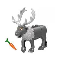 Custom LEGO Sven Reindeer Figure Disney Frozen Animal With Carrot