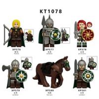 Custom LEGO Haldir Elf Army Minifigure Set LOTR Hobbit Soldiers 6pcs
