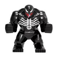 Custom LEGO Marvel Venom Big Figure Spider-Man Villain Minifigure