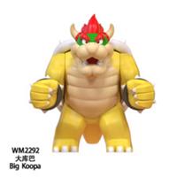 Custom LEGO Bowser Big Figure Super Mario Big Koopa Display Figure