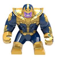 Custom LEGO Armoured Thanos Big Figure Marvel Avengers Infinity Gauntlet