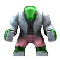Custom LEGO Lizard Big Figure Marvel Spider-Man Villain Large Figure