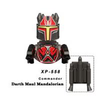 Custom LEGO Darth Maul Mandalorian Commander Minifigure Jetpack