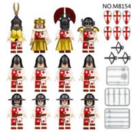 Custom LEGO Crusader Knights Minifigure Bundle Medieval Castle Army Set