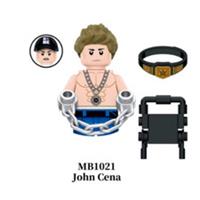 Custom LEGO John Cena WWE Minifigure Wrestling Champion Figure