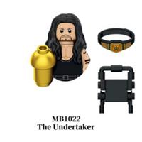 Custom LEGO The Undertaker WWE Minifigure Wrestling Figure With Belt