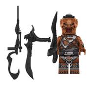 Custom LEGO Predator Badlands Dek Minifigure Sci Fi Horror Hunter Figure
