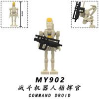 Custom LEGO Battle Droid Minifigure Star Wars Style Robot With Blaster