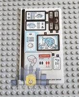 Lego Jurassic World STICKER SHEET For 75939 Dr Wu's Lab: Baby Dinosaurs Breakout