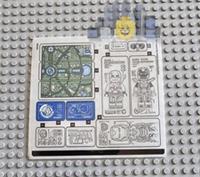 Lego Super Heroes STICKER SHEET ONLY for Lego Set 76216 Iron Man Armoury
