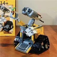 Disney Pixar WALL-E & EVE Model Kit with M-O & Hal Figures DIY Decor 43279