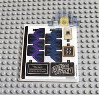 Lego Wednesday STICKER SHEET ONLY for Lego set 76784 Black Dahlia Flower