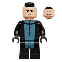 Custom LEGO Invincible Mohawk Mark Variant Minifigure Blue Black Suit