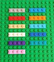 Lego Part 3710, 1x4 Plate In Various Colours, Pack of 2, Pick Yours