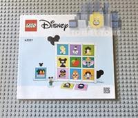 Lego Disney 43221 100 Years Of Disney Animation Icons - INSTRUCTIONS MANUAL ONLY