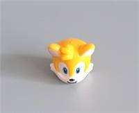 Lego Part 102507pb01 Sonic The Hedgehog Replacement Head - Tails