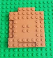 Lego Part 15624 Nougat Brick Modified 8x8x2/3 With 1x4 Indentations Pack Of 1