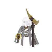 Custom LEGO Marvel Khonshu Minifigure Moon Knight God Figure With Staff