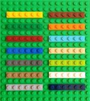 Lego Part 3666, 1x6 Plate In Various Colours, Pack of 2, Pick Yours
